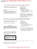 Предварительный просмотр 4 страницы Sony CDP-C425 Service Manual