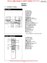 Предварительный просмотр 5 страницы Sony CDP-C425 Service Manual