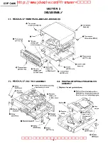 Предварительный просмотр 6 страницы Sony CDP-C425 Service Manual