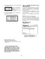 Предварительный просмотр 2 страницы Sony CDP-C433M Service Manual