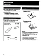 Предварительный просмотр 4 страницы Sony CDP-C435 - Compact Disc Player Operating Instructions Manual