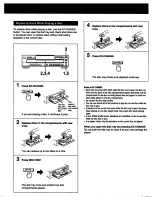 Предварительный просмотр 11 страницы Sony CDP-C435 - Compact Disc Player Operating Instructions Manual