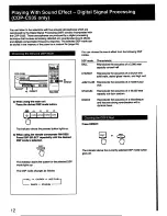 Предварительный просмотр 12 страницы Sony CDP-C435 - Compact Disc Player Operating Instructions Manual