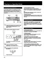 Предварительный просмотр 18 страницы Sony CDP-C435 - Compact Disc Player Operating Instructions Manual