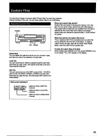 Предварительный просмотр 25 страницы Sony CDP-C435 - Compact Disc Player Operating Instructions Manual