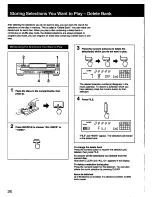 Предварительный просмотр 26 страницы Sony CDP-C435 - Compact Disc Player Operating Instructions Manual