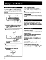 Предварительный просмотр 16 страницы Sony CDP-C445 Operating Instructions Manual