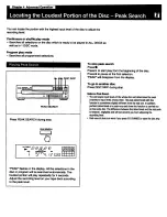 Предварительный просмотр 19 страницы Sony CDP-C445 Operating Instructions Manual