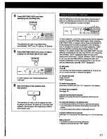 Предварительный просмотр 21 страницы Sony CDP-C445 Operating Instructions Manual