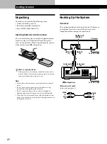 Предварительный просмотр 4 страницы Sony CDP-C460Z Operating Instructions Manual