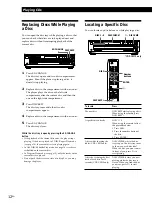 Предварительный просмотр 12 страницы Sony CDP-C460Z Operating Instructions Manual