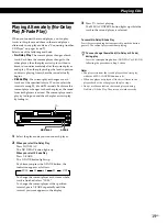 Предварительный просмотр 19 страницы Sony CDP-C460Z Operating Instructions Manual