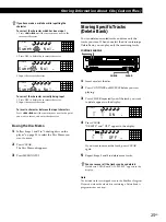 Предварительный просмотр 25 страницы Sony CDP-C460Z Operating Instructions Manual