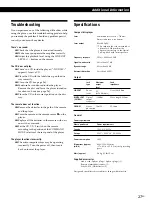 Предварительный просмотр 27 страницы Sony CDP-C460Z Operating Instructions Manual