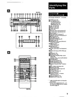 Предварительный просмотр 7 страницы Sony CDP-C545 Opertating Instructions