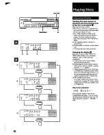 Предварительный просмотр 10 страницы Sony CDP-C545 Opertating Instructions