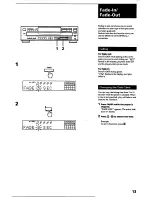 Предварительный просмотр 13 страницы Sony CDP-C545 Opertating Instructions