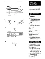 Предварительный просмотр 16 страницы Sony CDP-C545 Opertating Instructions