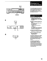 Предварительный просмотр 19 страницы Sony CDP-C545 Opertating Instructions