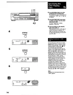 Предварительный просмотр 24 страницы Sony CDP-C545 Opertating Instructions