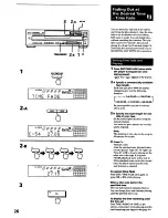 Предварительный просмотр 26 страницы Sony CDP-C545 Opertating Instructions