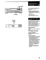 Предварительный просмотр 27 страницы Sony CDP-C545 Opertating Instructions