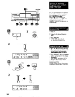 Предварительный просмотр 36 страницы Sony CDP-C545 Opertating Instructions