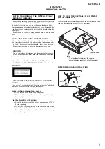 Предварительный просмотр 3 страницы Sony CDP-C5CS  (CDPC5CS) Service Manual