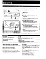 Preview for 10 page of Sony CDP-C5F Operating Instructions Manual