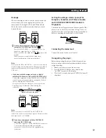 Предварительный просмотр 5 страницы Sony CDP-C661 Operating Instructions (CD Component Operating Instructions Manual