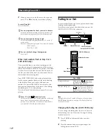 Предварительный просмотр 14 страницы Sony CDP-C661 Operating Instructions (CD Component Operating Instructions Manual