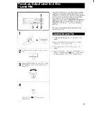 Preview for 19 page of Sony CDP-C705 Operating Instructions Manual