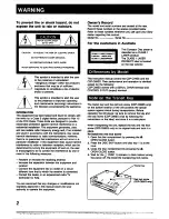 Preview for 2 page of Sony CDP-C79ES Operating Instructions Manual