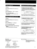 Preview for 11 page of Sony CDP-C7ESD Operating Instructions Manual