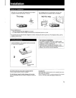 Preview for 5 page of Sony CDP-C900 Operating Instructions Manual