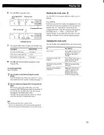 Preview for 17 page of Sony CDP-CA80ES - Es Compact Disc Player Operating Instructions Manual