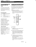 Preview for 20 page of Sony CDP-CA80ES - Es Compact Disc Player Operating Instructions Manual