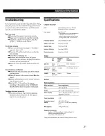 Preview for 24 page of Sony CDP-CA80ES - Es Compact Disc Player Operating Instructions Manual