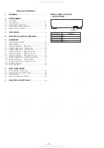 Preview for 2 page of Sony CDP-CA80ES - Es Compact Disc Player Service Manual