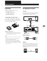 Предварительный просмотр 5 страницы Sony CDP-CA8ES - 5 Disc Cd Changer Operating Instructions Manual