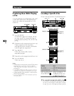 Предварительный просмотр 8 страницы Sony CDP-CA8ES - 5 Disc Cd Changer Operating Instructions Manual