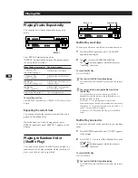 Предварительный просмотр 10 страницы Sony CDP-CA8ES - 5 Disc Cd Changer Operating Instructions Manual