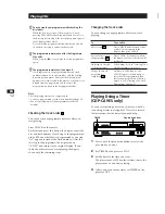 Предварительный просмотр 12 страницы Sony CDP-CA8ES - 5 Disc Cd Changer Operating Instructions Manual