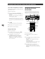 Предварительный просмотр 16 страницы Sony CDP-CA8ES - 5 Disc Cd Changer Operating Instructions Manual