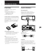 Предварительный просмотр 43 страницы Sony CDP-CA8ES - 5 Disc Cd Changer Operating Instructions Manual