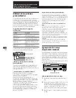 Предварительный просмотр 52 страницы Sony CDP-CA8ES - 5 Disc Cd Changer Operating Instructions Manual