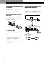 Предварительный просмотр 4 страницы Sony CDP-CE235 - Compact Disc Changer Operating Instructions Manual