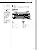 Предварительный просмотр 7 страницы Sony CDP-CE235 - Compact Disc Changer Operating Instructions Manual