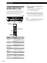 Предварительный просмотр 10 страницы Sony CDP-CE235 - Compact Disc Changer Operating Instructions Manual