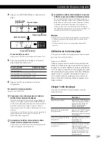 Предварительный просмотр 31 страницы Sony CDP-CE235 - Compact Disc Changer Operating Instructions Manual